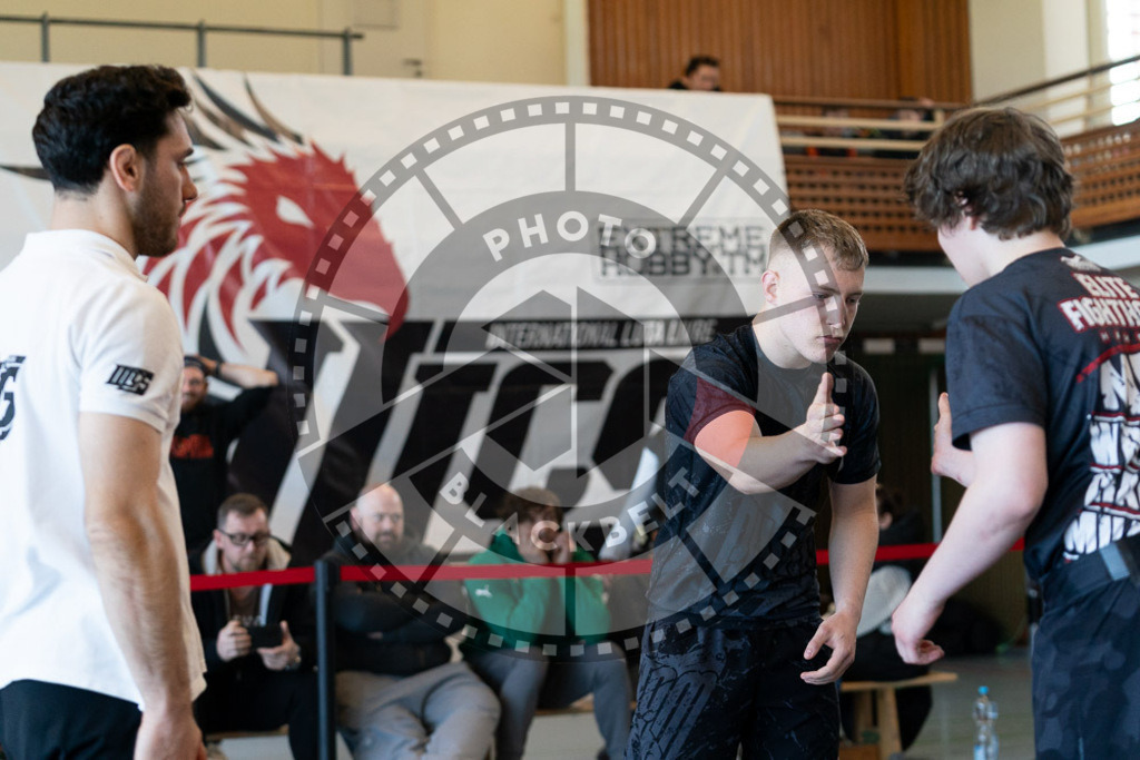 20250329PBB3472 | Fighters compete during the International Luta Livre (ILLCS) Germany IX Spring 2025 Competition spring on March 29, 2025 in Hannover, Germany.© Chiara Dazi