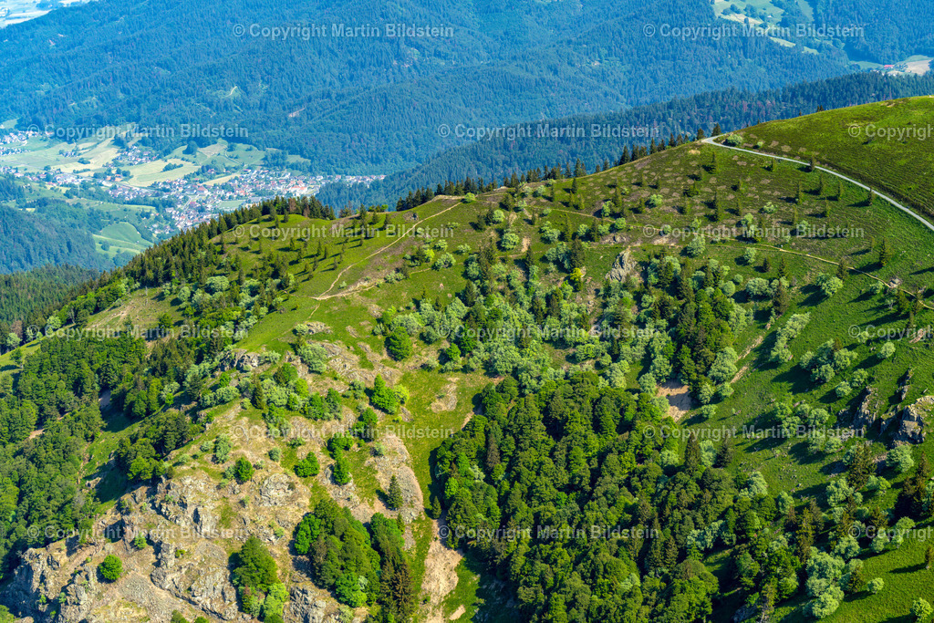 Belchen-8 | Bilder Fotos Luftbilder Luftaufnahmen Deutschland Süden Westen Schwarzwald Baden Württemberg  