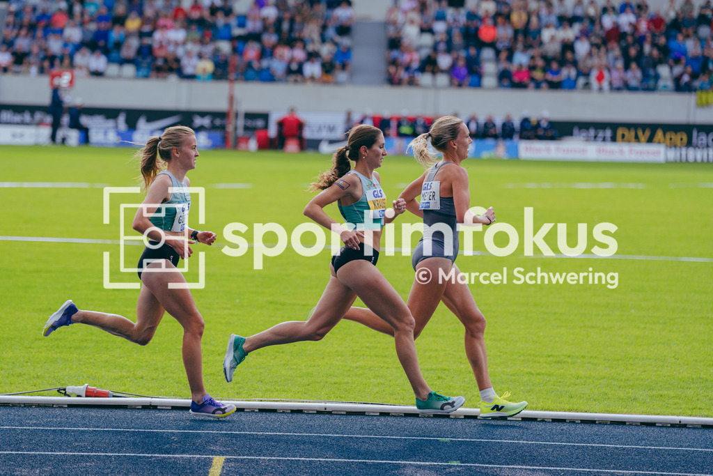 Deutsche Meisterschaften der Frauen und Männer 2026 | Gesa Felicitas Krause, Silvesterlauf Trier, 3000 Meter Hindernis, finale, Deutsche Meisterschaften der Frauen und Männer 2026, Lohrheidestadion Bochum-Wattenscheid, 26.07.2026. Foto: Marcel Schwering / sportimfokus - Realisiert mit Pictrs.com