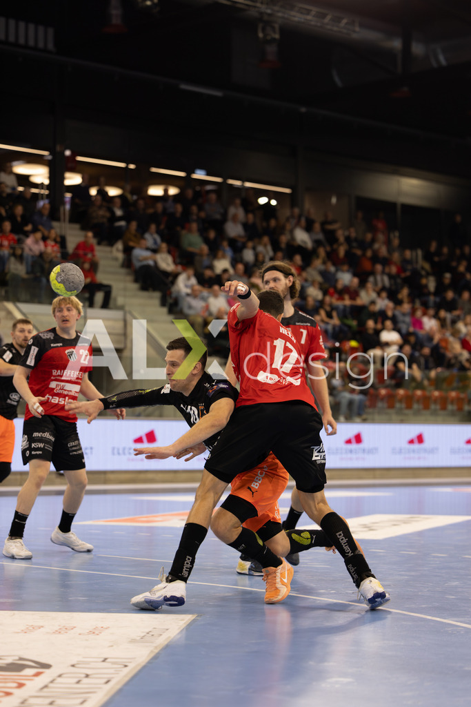 Handballen I Herren I Saison 2025-2026 I Quickline Handball League 2026 | Men I 18. Spieltag I Pfade Winterthur - Kadetten Schaffhausen I 20.12.2025 | 10 Josip Perić (Kadetten Schaffhausen) - Rückraum mitte - Realisiert mit Pictrs.com