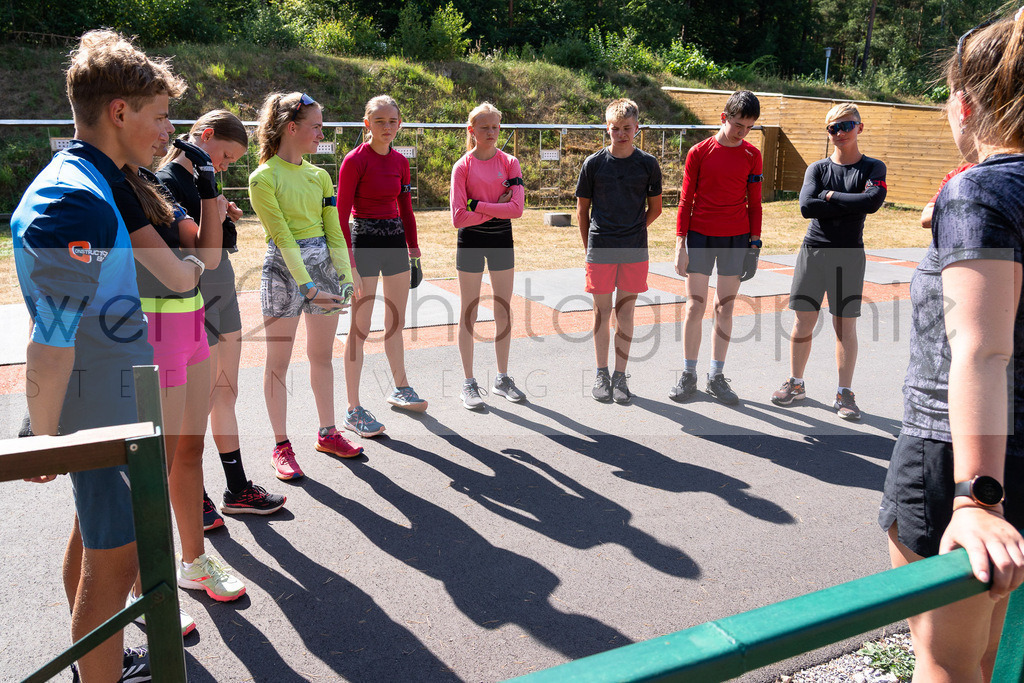 Training Frankenhain | Training Frankenhain am 11. August 2022 mit Ministerbesuch