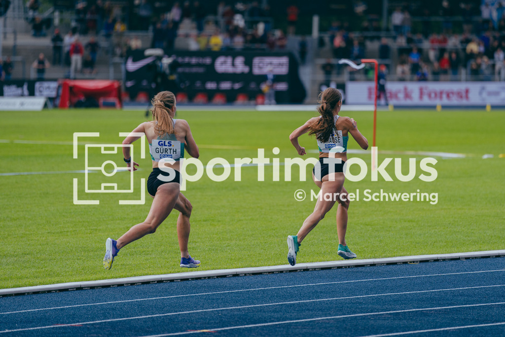 Deutsche Meisterschaften der Frauen und Männer 2026 | Gesa Felicitas Krause, Silvesterlauf Trier, Olivia Gürth, Silvesterlauf Trier, 3000 Meter Hindernis, finale, Deutsche Meisterschaften der Frauen und Männer 2026, Lohrheidestadion Bochum-Wattenscheid, 26.07.2026. Foto: Marcel Schwering / sportimfokus - Realisiert mit Pictrs.com