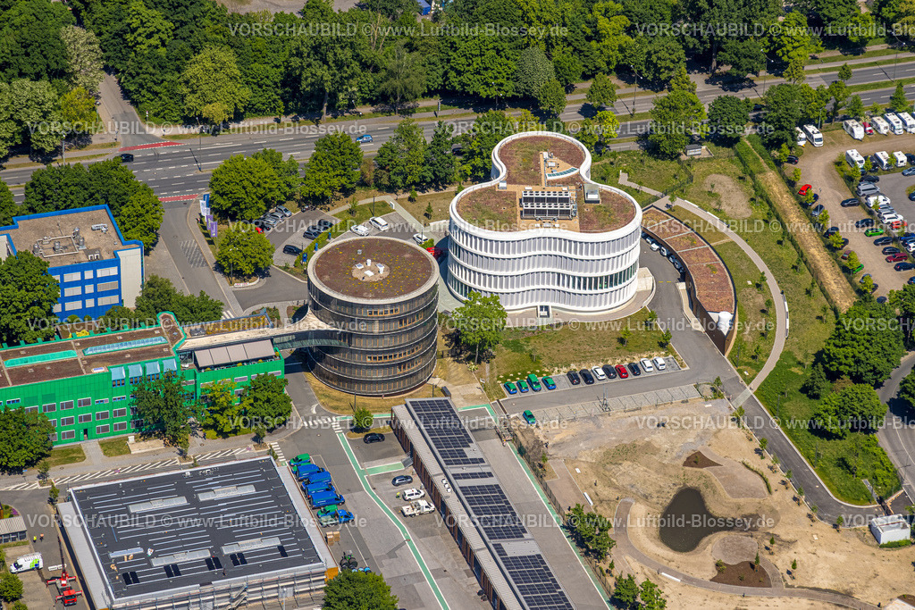 Gelsenkirchen250506249 | Luftbild, Gelsenwasser AG Campus, Wasserversorgungsunternehmen, Erle, Gelsenkirchen, Ruhrgebiet, Nordrhein-Westfalen, Deutschland