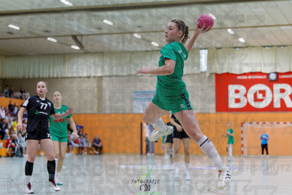 2024-10-19_123 | Jugendbundesliga B-Jugend weiblich; HSG Kleenheim/Langgöns - Longericher SC am 19.10.2024 in Oberkleen (Weidig-Halle) - Realisiert mit Pictrs.com