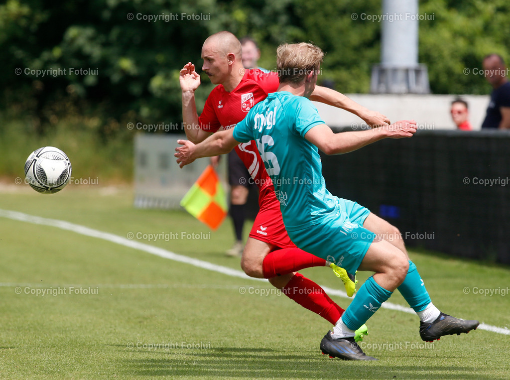 A_LUI_10062023_25 | SPORT,FUSSBALL, LL.OST ASKOE OEDT 1B-UFC PIENO ROHRBACH 10.06.2023 IM BILD: BOHDAN KOVALENKO (OEDT1B) UND ALEXANDER GABRIEL (ROHRBACH) FOTO:FOTOLUI