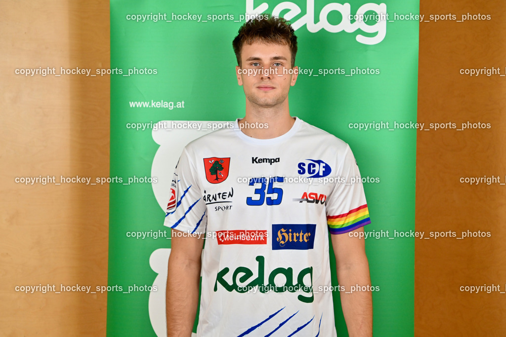 SC Ferlach Media Day | #35 Juranic Jura Egon, SC Ferlach Media Day, SC Ferlach Media Day am 19.08.2024 in Ferlach (Ballspielhalle Ferlach), Austria, (Photo by Bernd Stefan)