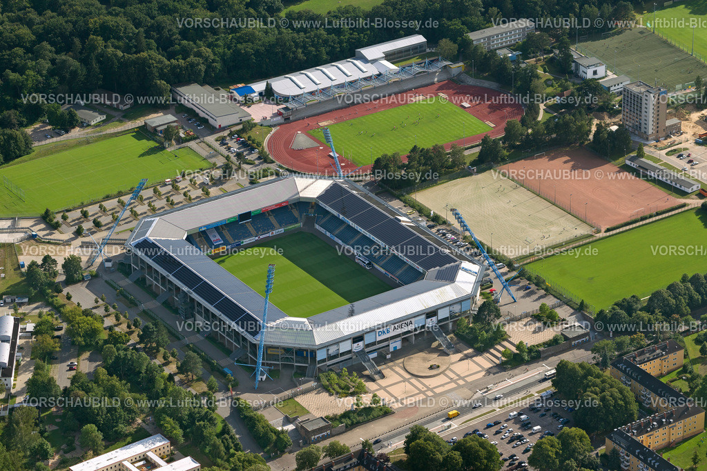 Rostock12082222 | Panorama Ostseestadion , DKB Arena,  Rostock,  Ostsee, Ostseeküste, Mecklenburg-Vorpommern, Deutschland, Europa