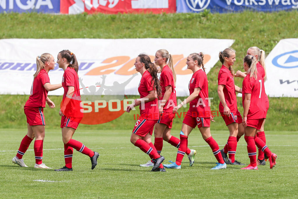 Norwegen U19  Bulgarien U19 | Torjubel ; Norwegen U19  Bulgarien U19 am 13.05.2022 in Wels
(Huber Arena), AUSTRIA, (Photo by Ernst Krawagner sport-fan.at) - Realisiert mit Pictrs.com