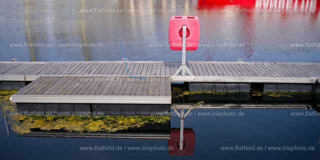 Wasserspiegelung in Dunkerque | Wasserspiegelung in Dunkerque / Normandie / Atlantik