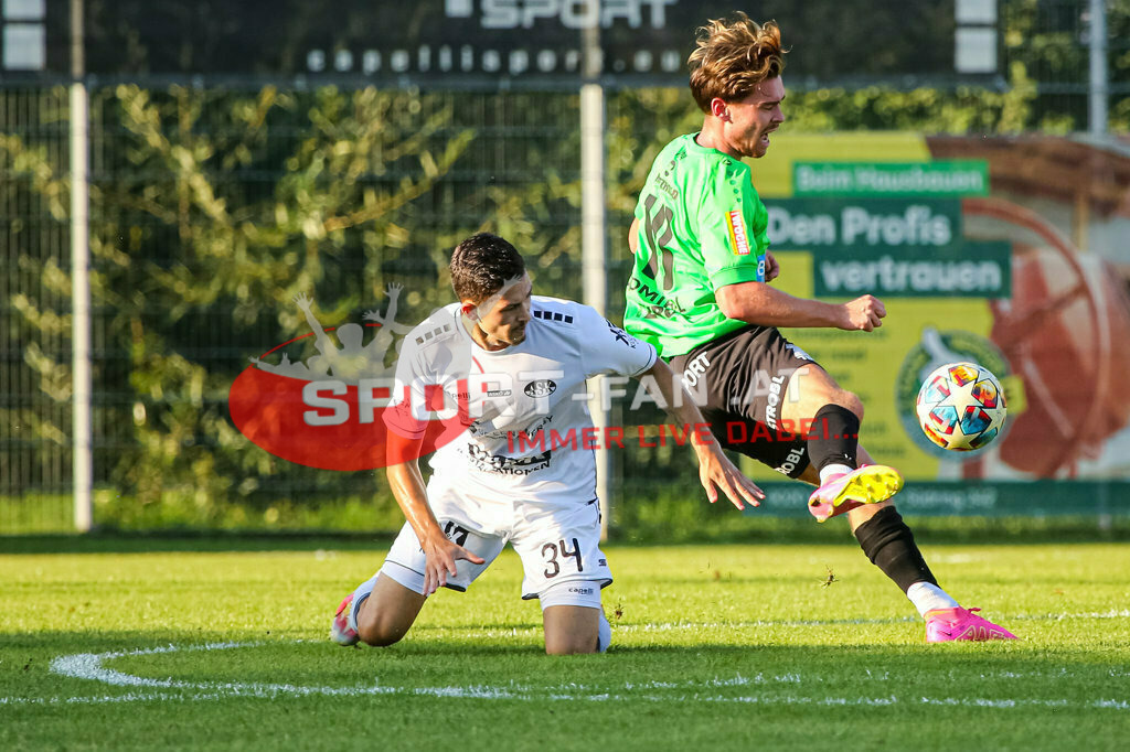 ASK Klagenfurt - SC Weiz 2:3, Kärntner Liga 3. Runde | Chris-Stephan Dierke (ASK Klagenfurt #34) ASK Klagenfurt - SC Weiz 2:3 am 13.08.2023 in Klagenfurt
(ASK Sportzentrum Fischl), Austria, (Photo by Ernst Krawagner sport-fan.at) - Realisiert mit Pictrs.com