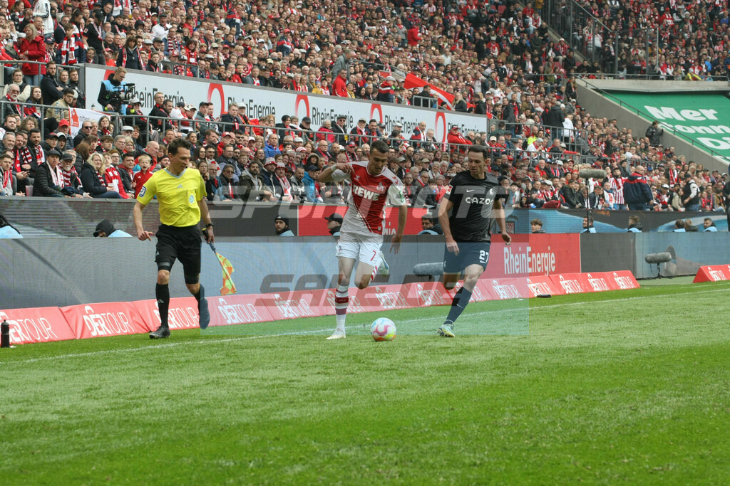1. FC Köln - SC Freiburg | Dejan Ljubicic und Nicolas Höfler - © Sportfoto-Sale (MK) - Realisiert mit Pictrs.com