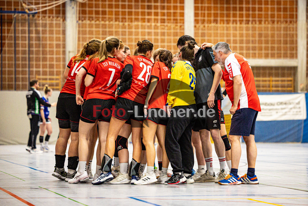 TSV Weilheim gegen SG Biessenhofen-Marktoberdorf | Handball Bezirksoberliga Frauen Alpenvorland 2024/25, TSV Weilheim gegen SG Biessenhofen-Marktoberdorf, 20250412,Vor dem Spiel,2025-04-12 in Weilheim (Weilheim, Am Hardt), AlleCopyright: WolfgangxLindner www.foto-lindner.de