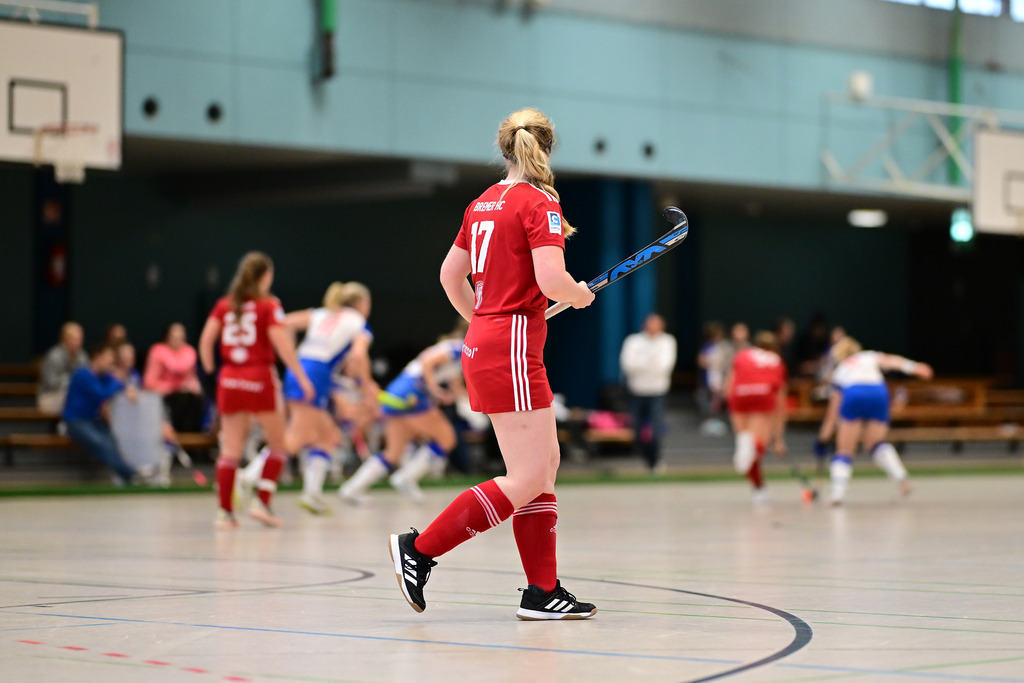 Hockey I Frauen I Halle 2024-2025 I 1. Bundesliga Nord I 5. Spieltag I Großflottbeker THGC - Bremer HC | Der Sportfotograf. - Realisiert mit Pictrs.com