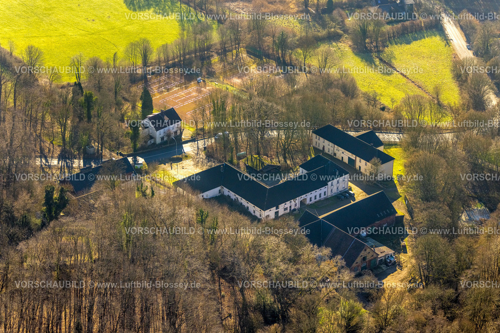 Selm230205095Cappenberg | Luftbild, Trägerverein Waldschule Cappenberge, Cappenberg, Selm, Münsterland, Nordrhein-Westfalen, Deutschland