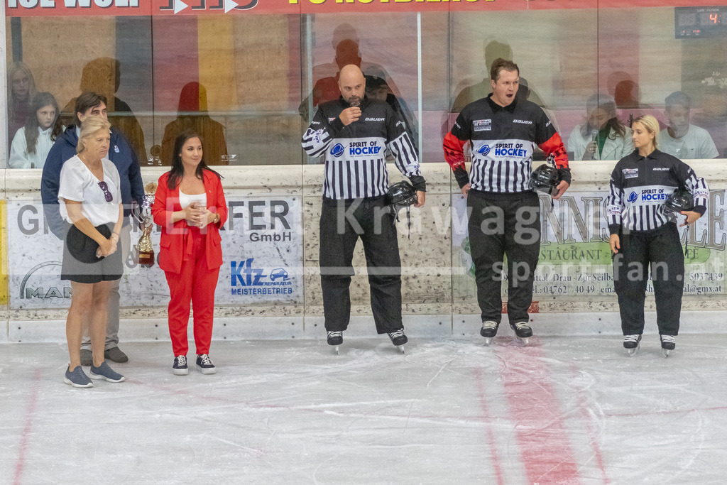 Dameneishockey | Dameneishockey, U18 Turnier am 31.08.2024 in Spittal (Eis-Sport-Arena - Sportzentrum Spittal), Austria, (Photo by Ernst Krawagner sport-fan.at) - Realisiert mit Pictrs.com