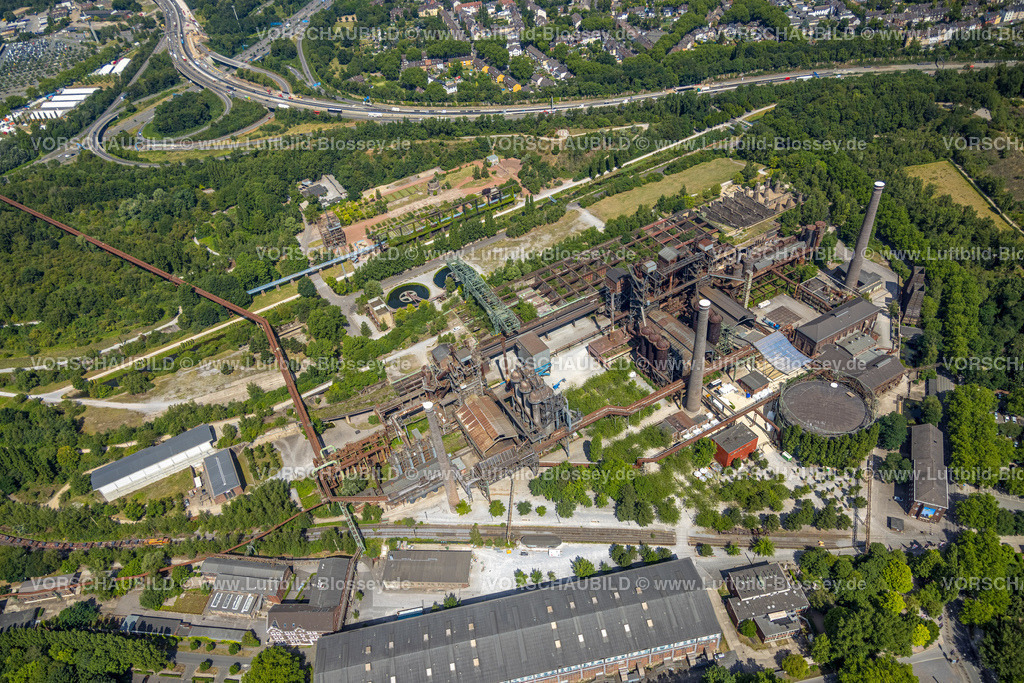 Duisburg220702419 | Luftbild, Landschaftspark Duisburg-Nord, Obermeiderich, Duisburg, Ruhrgebiet, Nordrhein-Westfalen, Deutschland