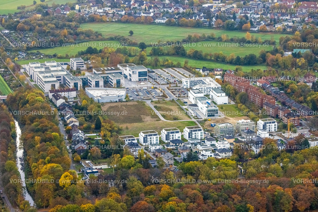 Hamm221011806 | Luftbild, Hochschule Hamm-Lippstadt und Baugebiet SCI:Q Science Quarter Paracelsuspark, Heessen, Hamm, Ruhrgebiet, Nordrhein-Westfalen, Deutschland
