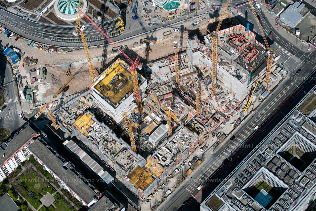 4020353 | Baustelle zw Mainzer Landstrasse und Europa Allee, Frankfurt am Main