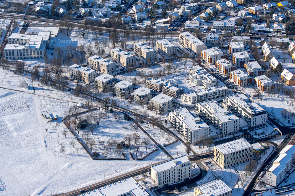 4043255 | Wohnsiedlung Dr.Georg-Fuchs Strasse, Hubland, Würzburg im Winter