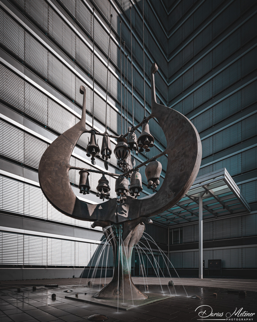 Der Glockenbrunnen in Mainz | Langzeitbelichtung des Glockenbrunnen in Mainz