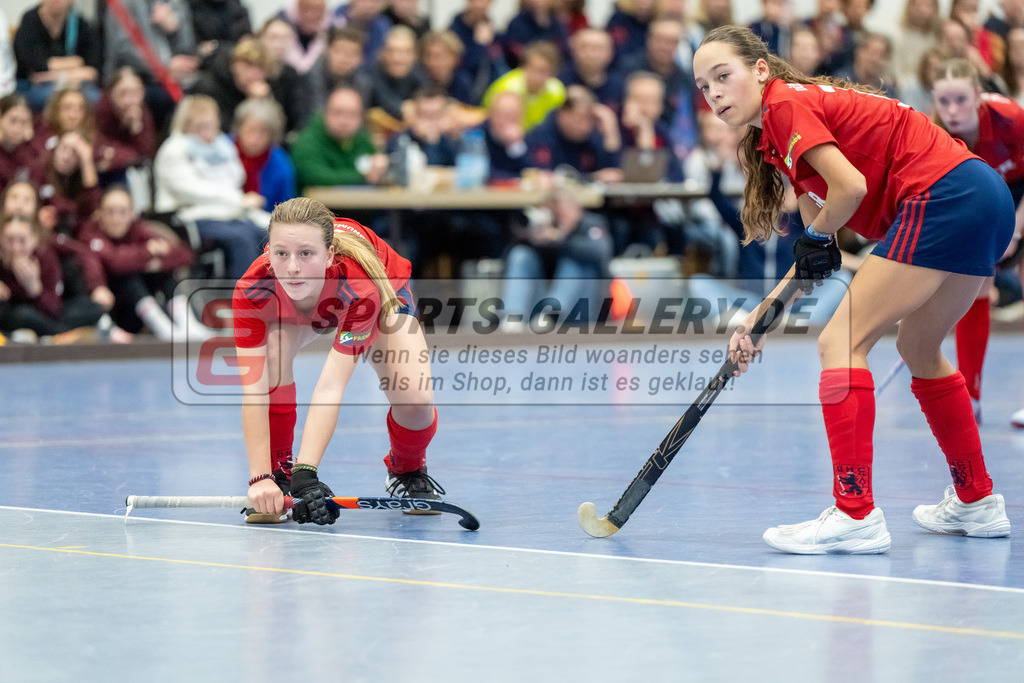 HK_20250223_103176 | Deutsche Meisterschaft wU14 Finale und Ehrungen am 23.2.2025 Düsseldorfer HC, Düsseldorf