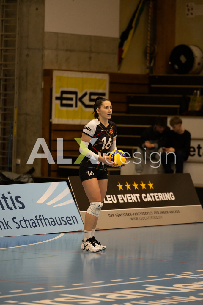 Volleyball I Frauen I Saison 2025-2026 I CEV Volleyball Challenge Cup 2026 | Women I 16th Finals I VC Kanti Schaffhausen - TJ Ostrava I 03.12.2025 | TJ Ostrava - 16 Michaela Drozdová (CZ) – Mittelblock - Realisiert mit Pictrs.com