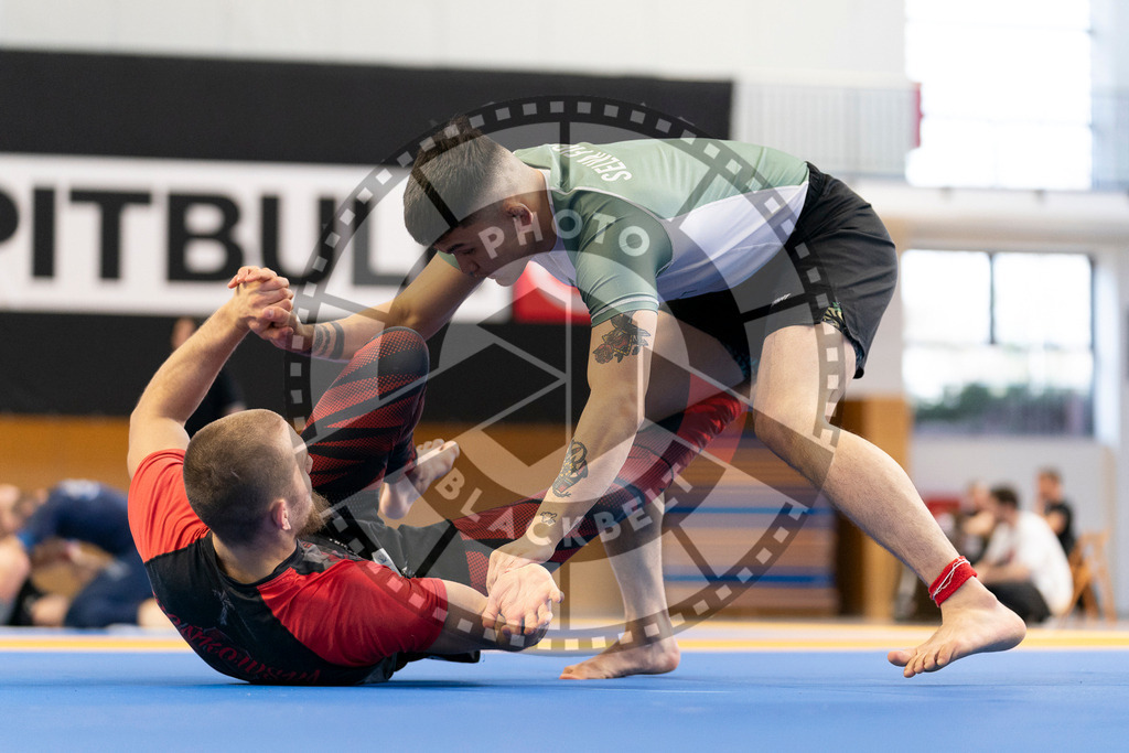 20240316PBB0555 | Athletes compete during the ADCC Eastern European Open grappling Competition in Poznan, Poland, on March 16, 2024.