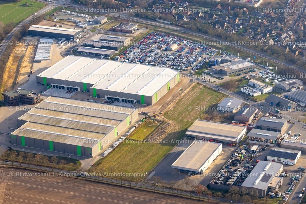 Luftbild Wachtendonk-8417 | Luftbildfotografie Erweiterungs - Neubau - Baustelle auf dem Werksgelände " DHG Vertriebs- & Consultinggesellschaft mbH " in Wachtendonk im Bundesland Nordrhein-Westfalen, Deutschland - Realisiert mit Pictrs.com