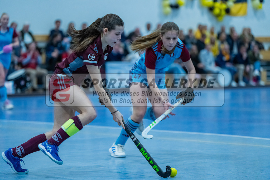 HK_20240303_108930 | 2. Halbfinale Deutsche Meisterschaft WU16 am 3.3.2024 Halle DHC, Düsseldorf ,