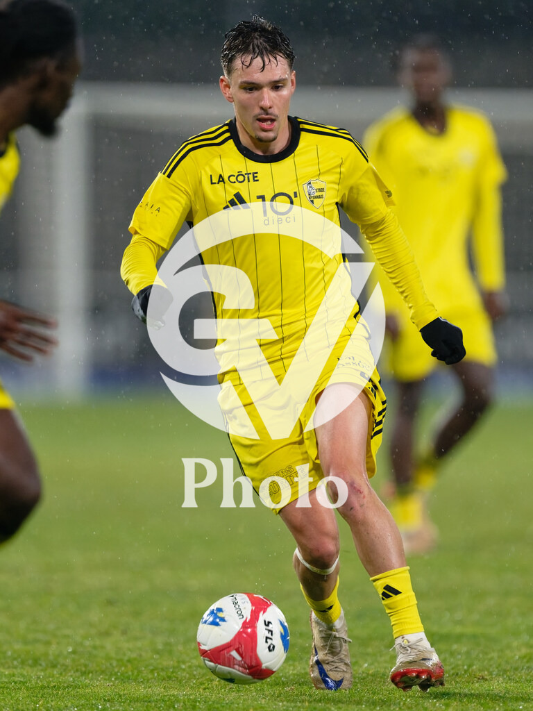 dieci Challenge League - FC Stade Nyonnais v Neuchatel Xamax FCS |  during the dieci Challenge League match between FC Stade Nyonnais and Neuchatel Xamax FCS at Centre sportif de Colovray in Nyon, Switzerland