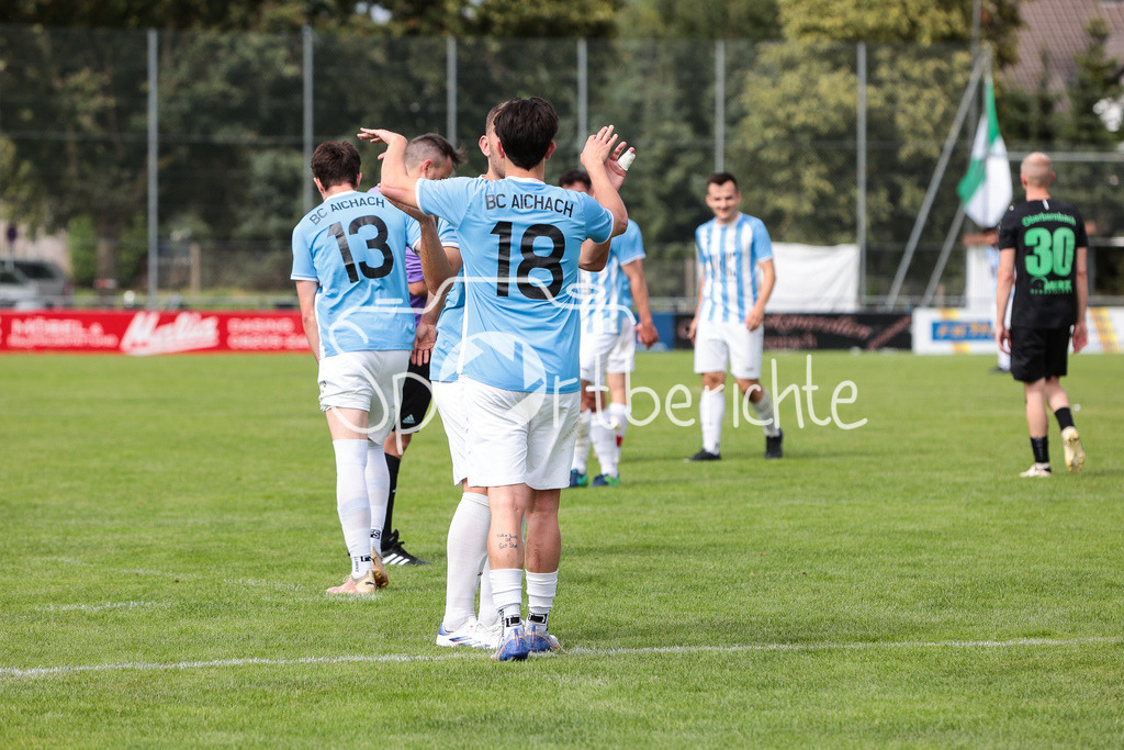 Stadtmeisterschaft Aichach | Spiel um Platz 3 BCA vs SCO / Jubel nach 1-1