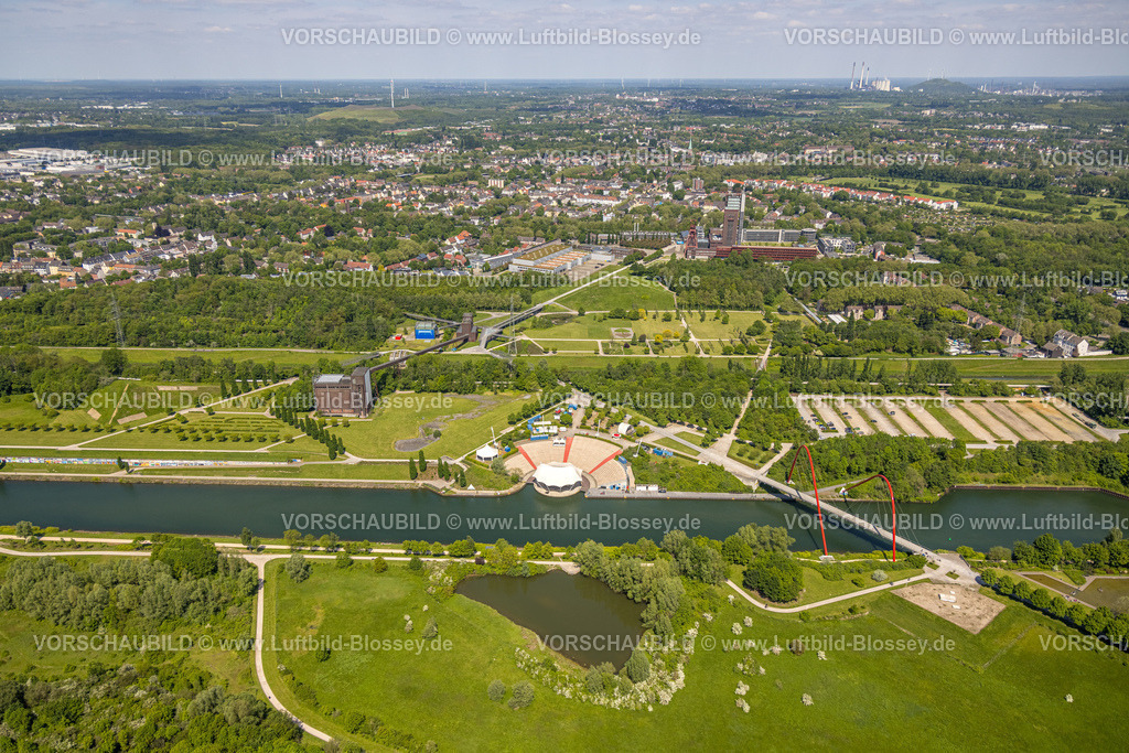 Gelsenkirchen230510917 | Luftbild, Nordsternpark, Amphitheater, Horst, Gelsenkirchen, Ruhrgebiet, Nordrhein-Westfalen, Deutschland