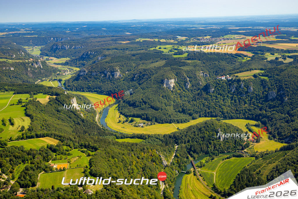 Das Luftbild zeigt : Donautal Beuron - Die Luftaufnahme wurde 2024 vom UL-Flugzeug aus erstellt ( keine Drohne ) - Hochauflösende Luftaufnahme - Für grossformatige Ausdrucke geeignet. Die Geschenkidee !Mit Lizenz und Bildrechte bestellbar
