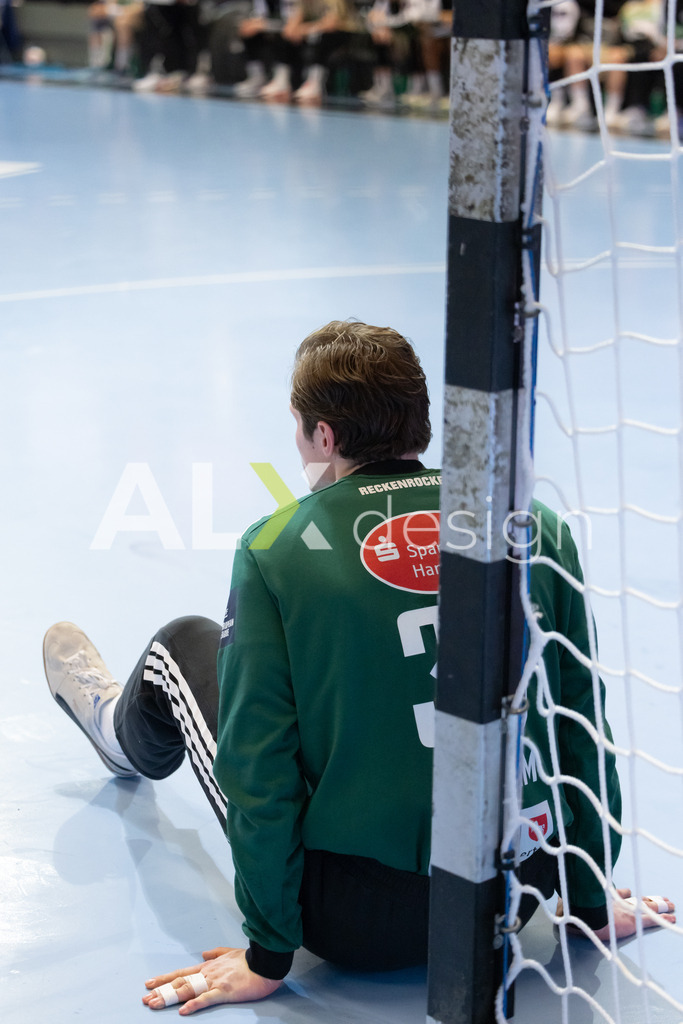 Handball I Herren I Saison 2025-2026 I EHF EUROPEAN LEAGUE 2025/26 | Men I Main Round I 2. Spieltag I Kadetten Schaffhausen - TSV Hannover-Burgdorf I 24.02.2026 | 35 Joel Birlehm (DE) (TSV Hannover-Burgdorf) – Torhüter - Realisiert mit Pictrs.com