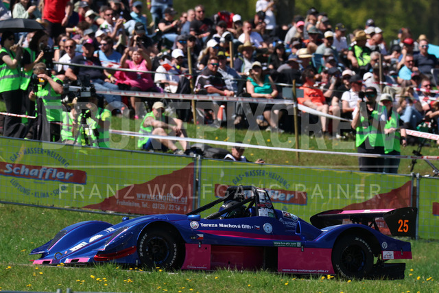 FIA European Hill Climb Championship – Rechberg 2026 | FIA European Hill Climb Championship at Rechberg, held from 24 to 26 April 2026 near Tulwitz, Styria, Austria. The image shows Tereza MACHOVA (CZE) Norma M20F Honda.