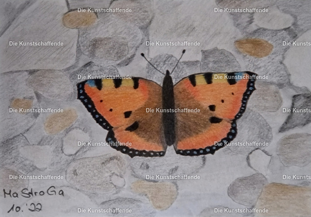 MaStroGa-162449 | Kunstdruck von handgemalter Postkarte. | Art print from hand painted postcard. - Realisiert mit Pictrs.com