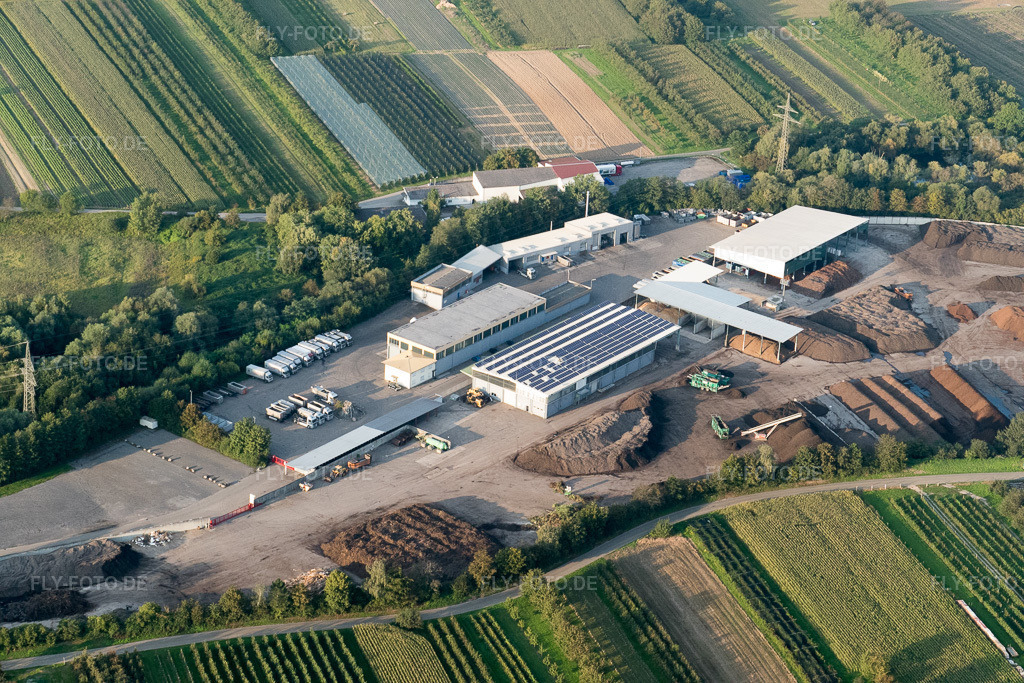 Luftbild: OCO H. Weber GmbH im Ortsteil Urloffen in Appenweier im Bundesland Baden-Württemberg in Deutschland. Foto: P1010215.jpg vom 15.09.2014 durch Werner Riehm/FLY-FOTO.de