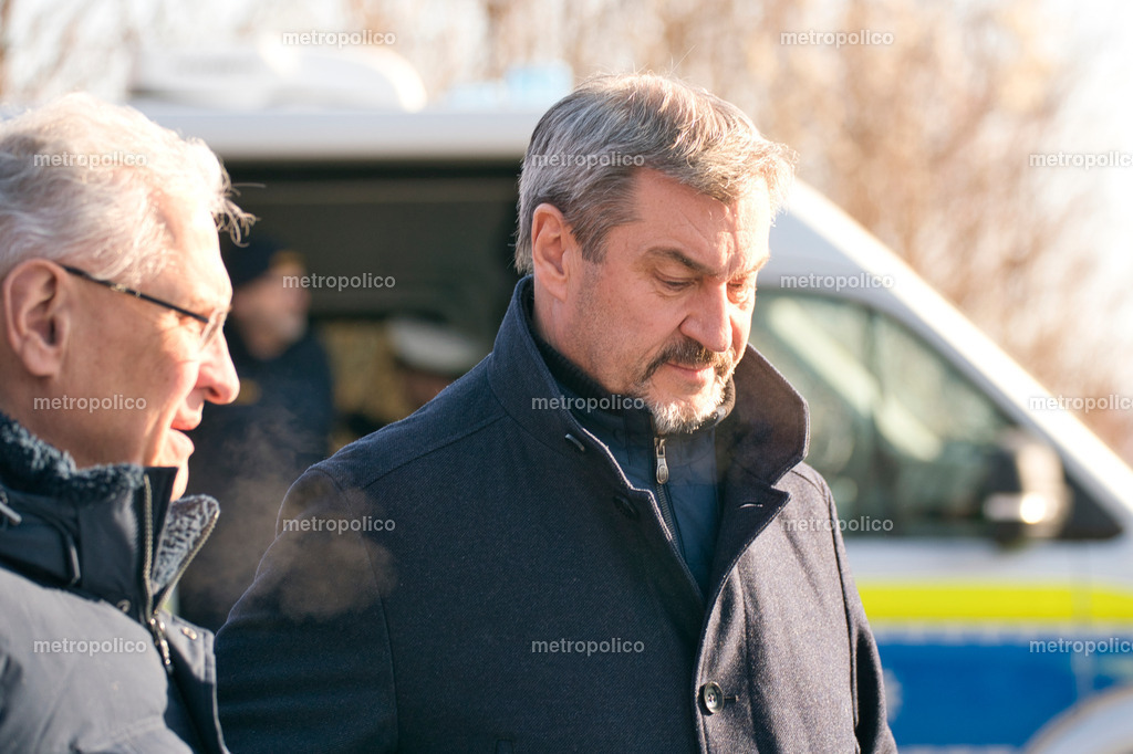 Markus Söder im Rahmen der PK zur Jahresbilanz Grenzpolizei am 6. Feb. 2025 (8) (1) | Metropolico