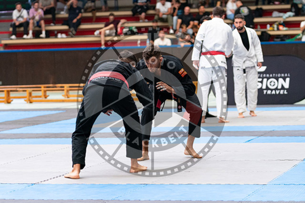 20230826PBB53182 | Fighters compete during the AJP INTLPRO BJJ and grappling competition in Hamburg, Germany, on August 26 2023.