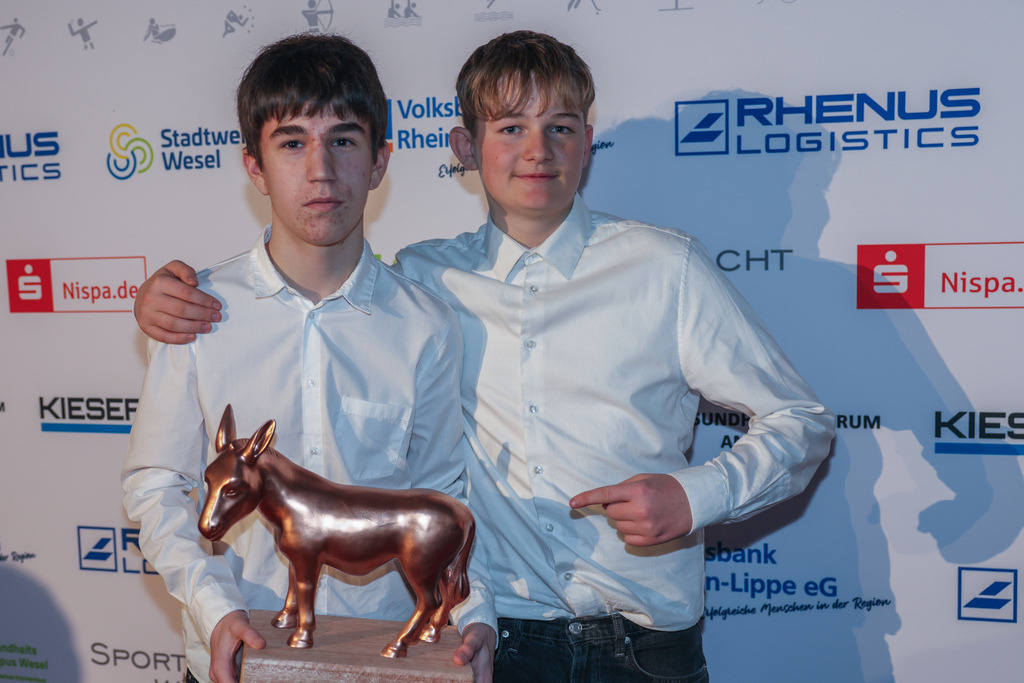 top-top.de250214-291 | Die 3. Weseler SportNacht, die große Sportgala mit Ehrungen der Weseler Sportler des Jahres 2024 findet am Freitag, den 14.02.2025 im Festzelt an der Rheinpromenade statt.Foto: Erwin Pottgiesser