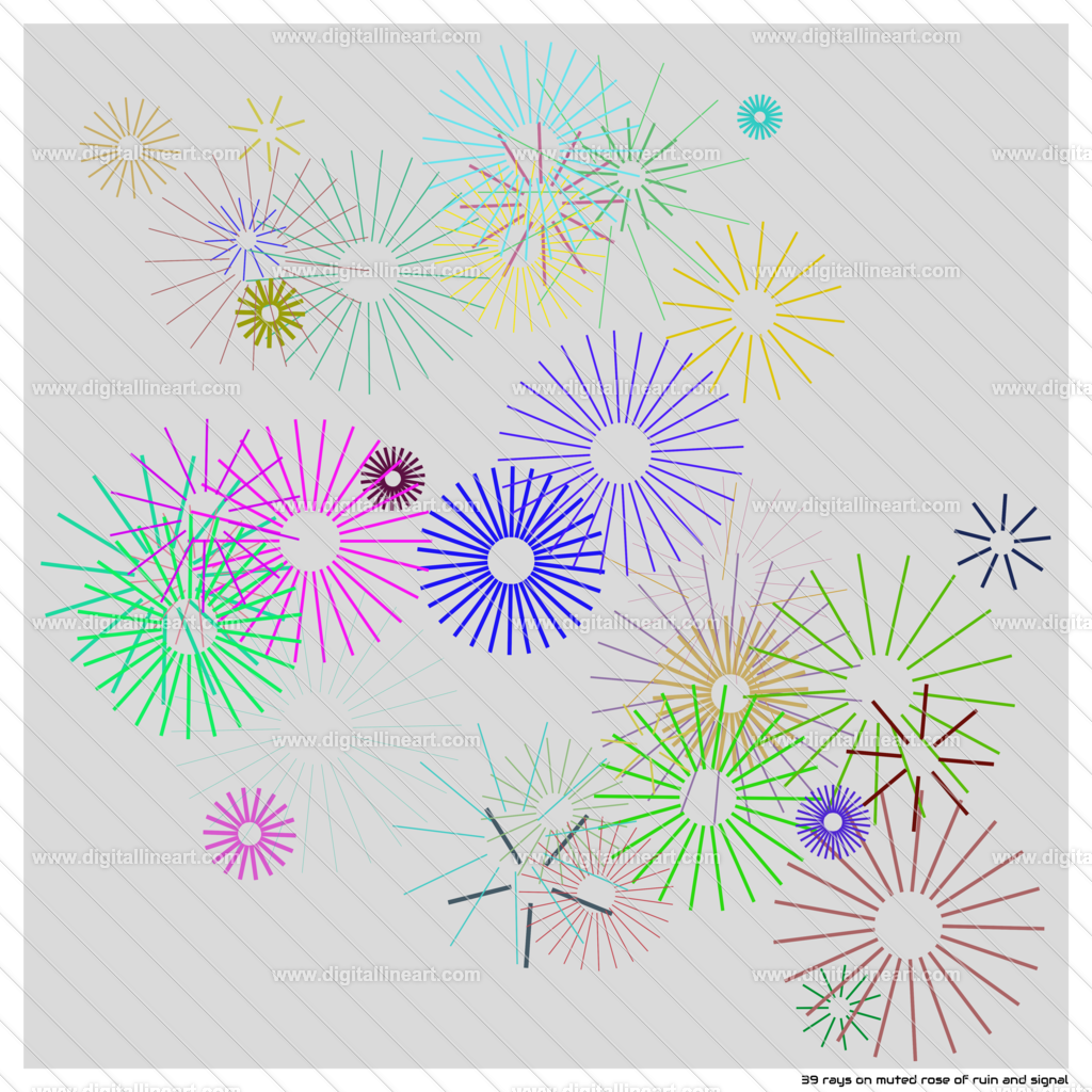 39-rays-muted-rose-of-ruin-and-signal | digitallineart - Realisiert mit Pictrs.com