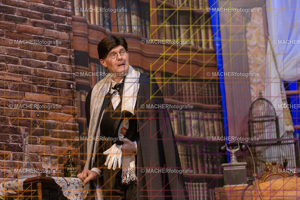 302_MFL-2025 | Portraitbilder von Regisseur; Darsteller; Techniker; Maske; Kostüme; Chor; Musiker; Bilderserie der Generalprobe und der Premierenvorstellung, Szenenbilder; Ausdrucksstudien; Bühnenüberblick; Bühnenkulissen; Pressefotos inkl. Redaktionsfoto Darstellergruppe.