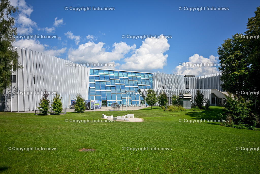 Anton Bruckner Privatuniversitaet Linz_ Bruckneruni_ 23.08.2023-12 | 23.08.2023, Linz, AUT, Anton Bruckner Privatuniversitaet Linz, im Bild Anton Bruckner Privatuniversitaet Linz, Bruckneruni, Gebaeude