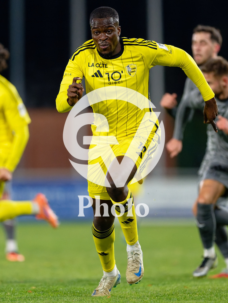 dieci Challenge League - FC Stade Nyonnais v FC Vaduz |  during the dieci Challenge League match between FC Stade Nyonnais and FC Vaduz at Centre sportif de Colovray in Nyon, Switzerland