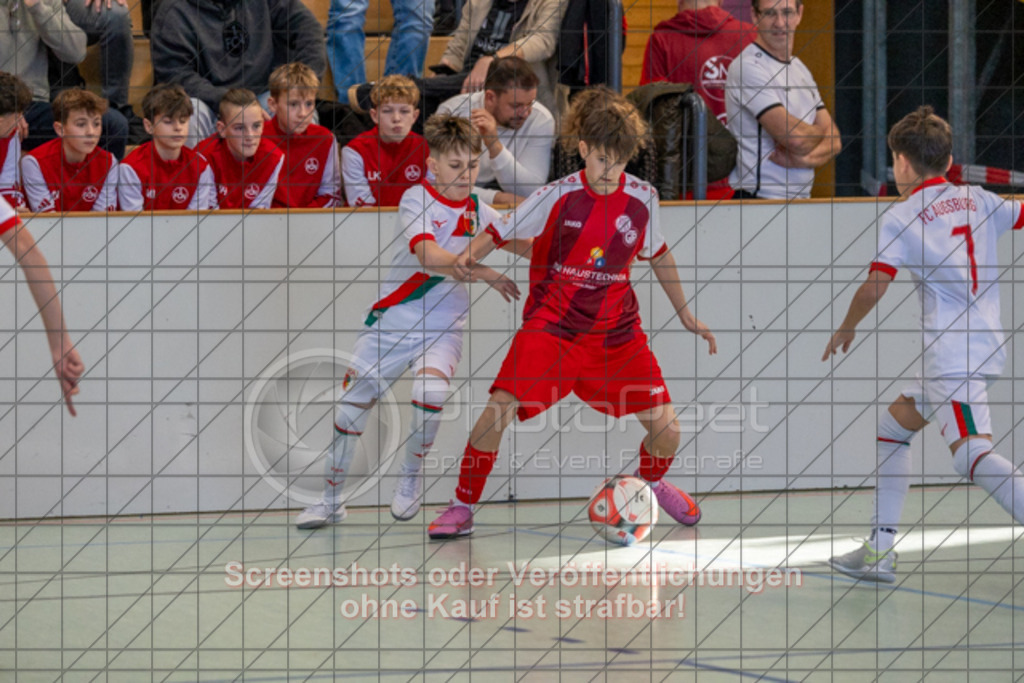 20251213_103440_0014 | FC Augsburg - SGM Do/Rei U1427. internationaler Prinzing Junior Cup in der Donzdorfer Lautertalhalle - 13.12.2025,Foto: PhotoPeet-Sportfotografie/Peter Harich
