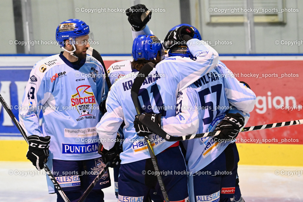 ESC Steindorf vs. SC Hohenems 11.3.2023 | Jubel ESC Steindorf, #43 Oraze Martin