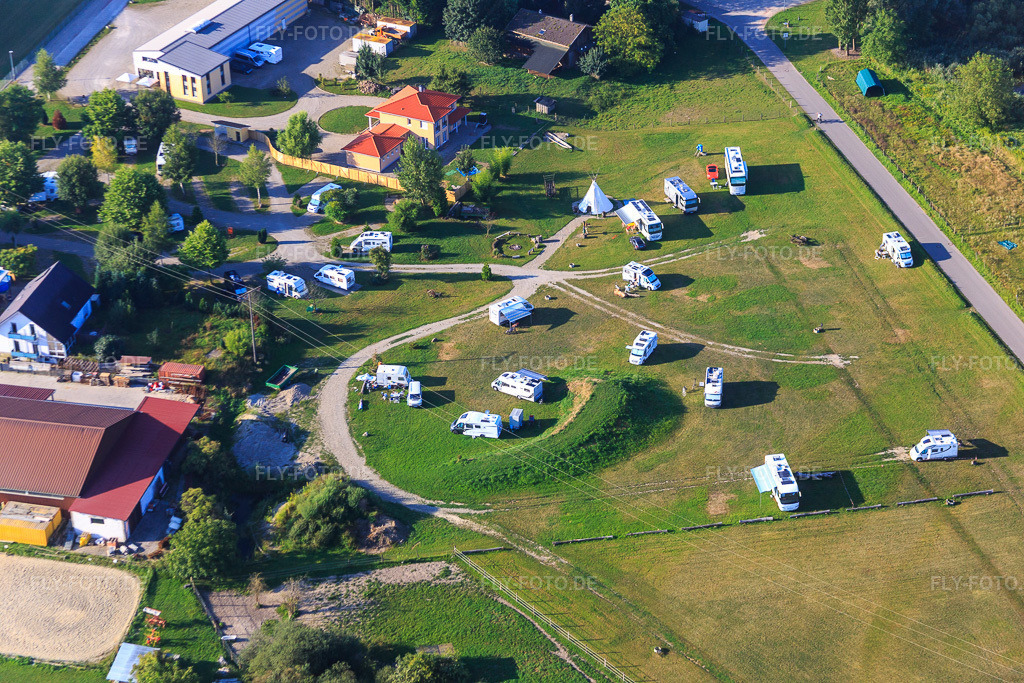 Luftbild: Womo Park Ortenau - Junglas Design GmbH & Co KG in Meißenheim im Bundesland Baden-Württemberg in Deutschland. Foto: IMG_093204.jpg vom 16.08.2016 durch Werner Riehm/FLY-FOTO.deWoMo - Park Ortenau