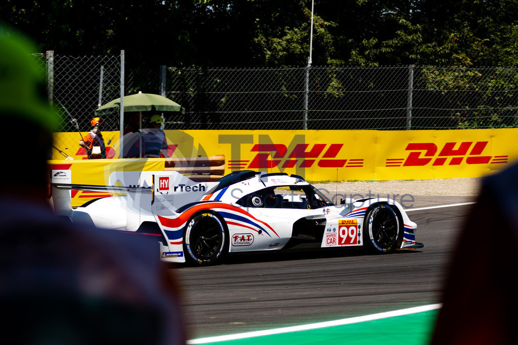 Trainproduction-20230709-0002 | MONZA,ITALY,09.Jul.23 - MOTORSPORTS - WEC, FIA World Endurance Championships, 6h of Monza, Autodromo Monza. Image shows Gianmaria Bruni (ITA), Harry Tincknell (GBR) and Neel Jani (SUI/ Proton Competion).  Photo: Trainproduction / Matthias Trinkl