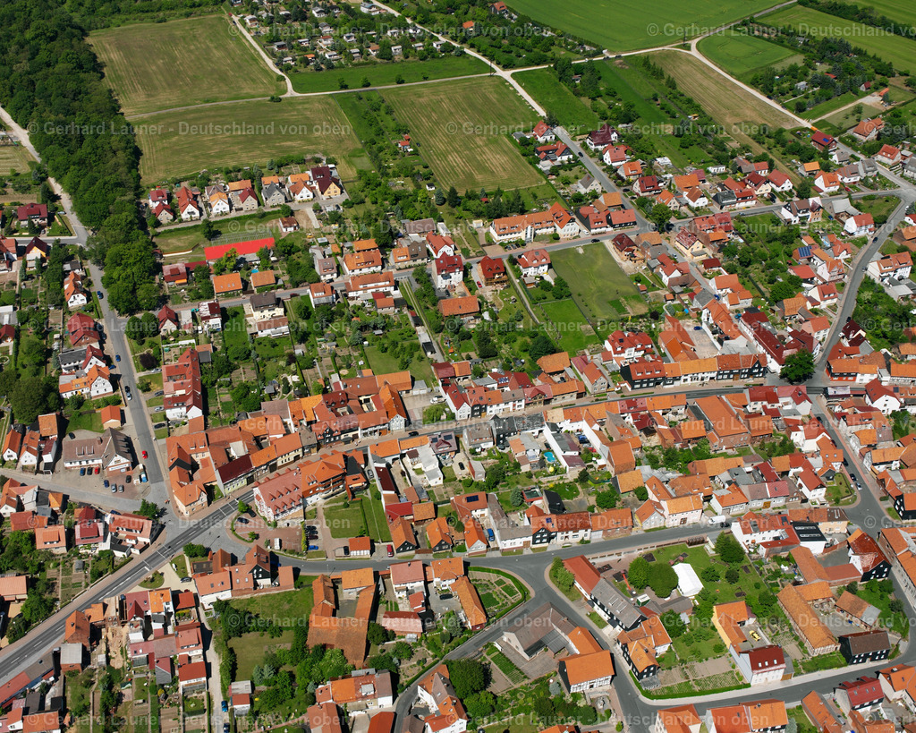 2634442 | KIRCHWORBIS 09.06.2006 Stadtansicht des Innenstadtbereiches  in Kirchworbis im Bundesland Thüringen, Deutschland // City view on down town  in Kirchworbis in the state Thuringia, Germany Foto: Gerhard Launer