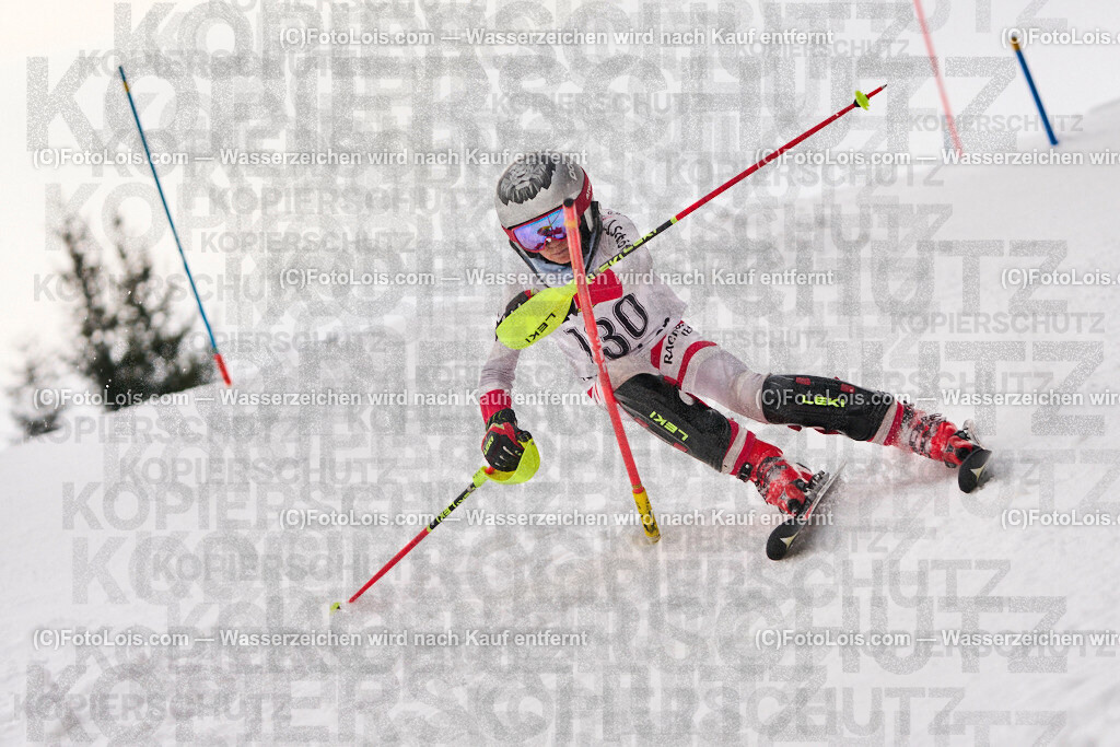 ALP4312_KinderCup-SL_STMK_Strallegg_Fuchs Fabian | Raiffeisen KINDERCUP Alpin, SLALOM auf der JogllandStreif in Strallegg am So 23. Februar 2025. Veranstaller: Steirischer Skiverband (5000). Skiunion Strallegg (5197).